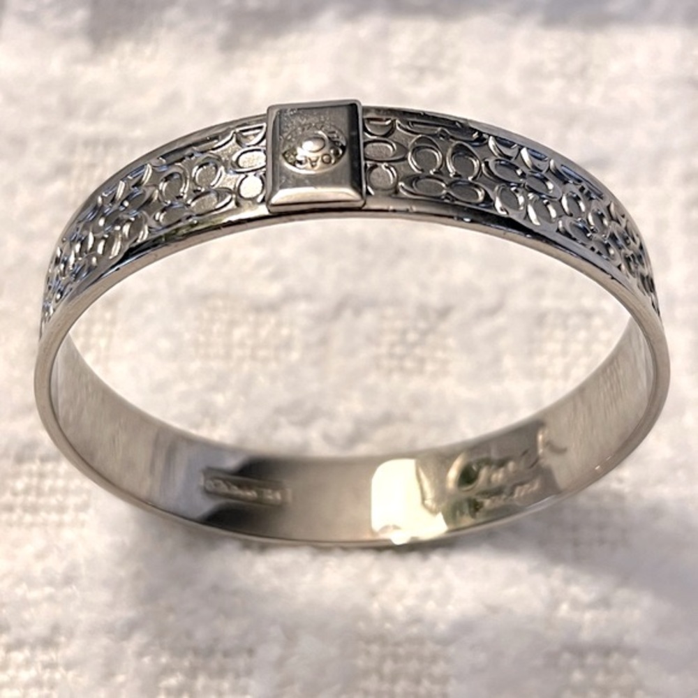 Coach Signature C Bangle Bracelet